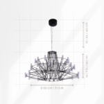 contemporary-industrial-starburst-chandelier-size