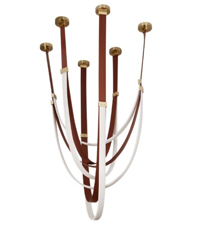 grand-leather-strap-chandelier