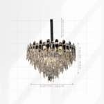 round-crystal-chandelier-size