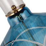 tan-blue-and-clear-glass-lamp